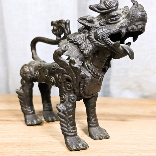 Asiatika antiker bronze senge - asiatika,