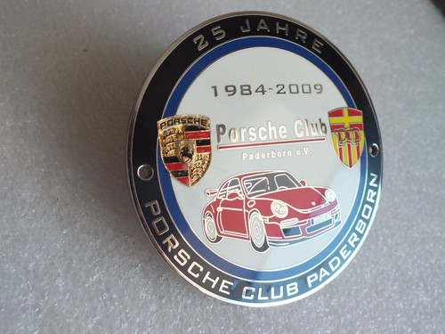 Porsche plakette 25 - porsche, jahre
