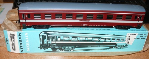 Märklin 4075 zugwagen le - 4075,, d-zugwagen