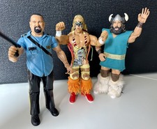WWE Figuren Konvolut     Ultimate Warrior - Berzerker-Big Bossman Jakks