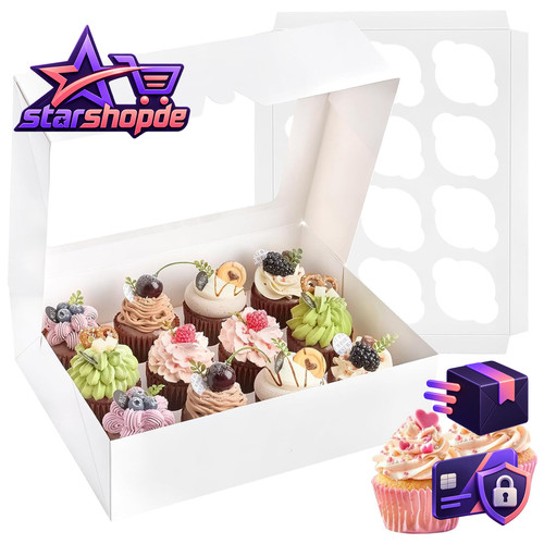 Kuchen transportbox 5er pack - kuchen,