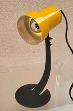Vintage Tischlampe Gelb 70er
