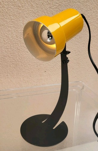 Lampe gelb 70er jahre - gelb,