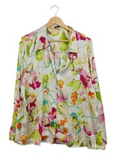 ZARA Damen Bluse Blumenmuster