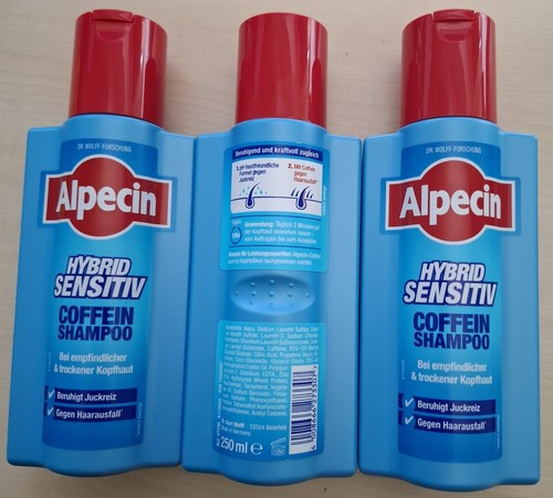 250ml alpecin hybrid - 3x,