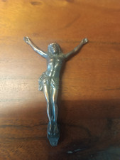 Jesus Christus Kupfer Statue 11,5 cm  Kruzifix Figur