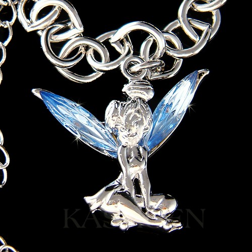 Blauer tinkerbell mit - tinkerbell,