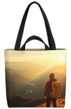 Backpacker Berge Landschaft