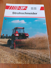 Prospekt JF Strohschneider Traktor Schlepper brochure 19