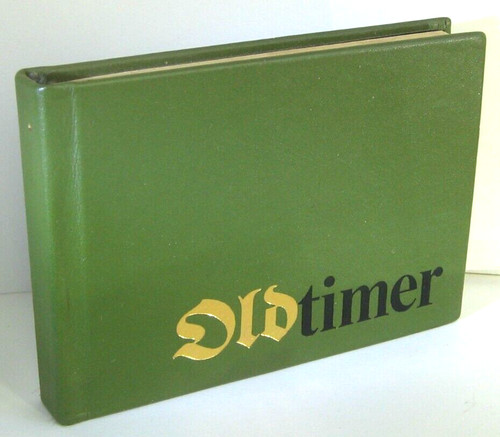 Minibuch leder oldtimer - minibuch,