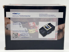 Relaxdays Elektrischer Kartenmischer Card Shuffler - mischt bis zu 4 Decks