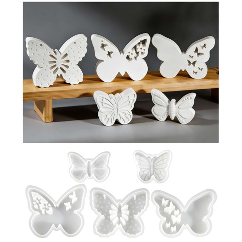 Silikonform schmetterling set - schmetterling,