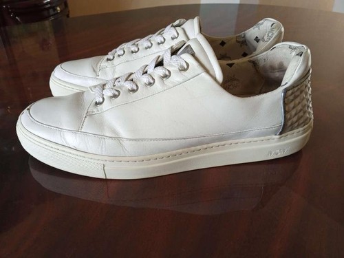Men mcm boots white - men,