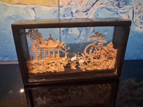 Chinesisches miniatur diorama - chinesisches,