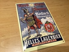Werbung Blechschild Nord - Stern Brauerei Berlin