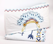 Vertbaudet Kinderbettwäsche ( Gr. 135 x 200 ) Bettwäsche Bett Kinderbett Tipi 