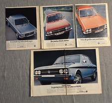 VW K70 Werbebilder 70er Jahre