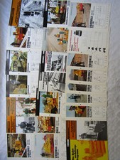 Konvolut Prospekte Vibromax ca 1973/79 Walzen Vibratinsplatten Bodenverdichtung