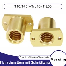 T10-T40 Messingmutter für