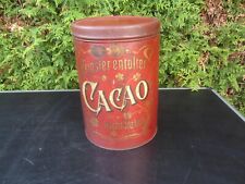 Alte Blechdose Kakaodose Jugendstil