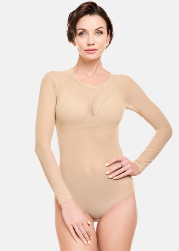 Evoni damen body transparent - evoni,