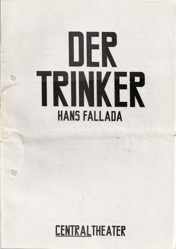 Programmheft hans fallada der - programmheft,
