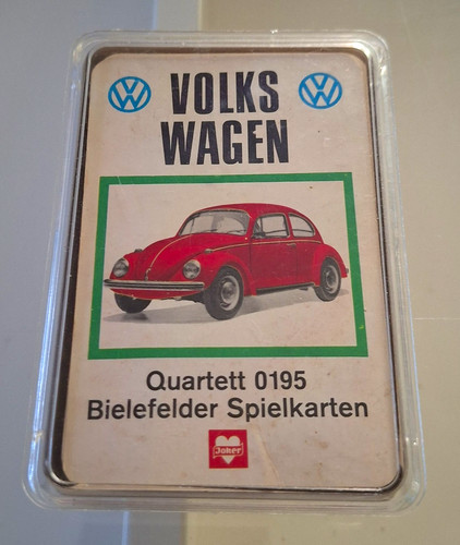 Altes volkswagen quartett 0195 - volkswagen,