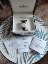 Junghans Max Bill Handaufzug Herren Armbanduhr 27/3700.78 mit Garantie 