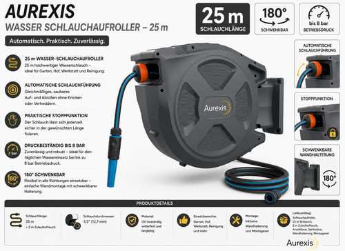 Aurexis aufroller mit - aufroller,