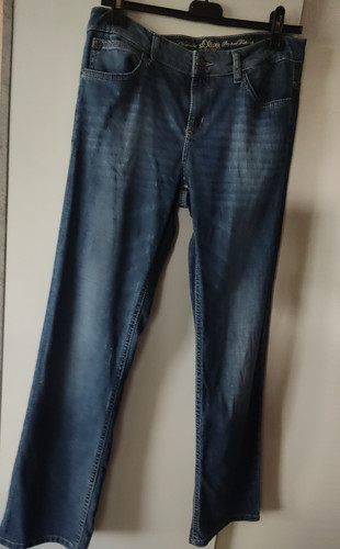 Jeanshose damen blau 38 - jeanshose, blau,