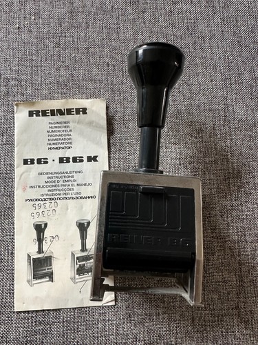 Stempel paginierer reiner - paginierer,