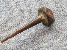 alte Haarnadel Primitivgeld Afrika tribal art Kupfer Bronze Stecker antik Stil