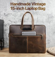Leder Laptoptasche