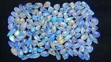 AA ++ Natürlicher Regenbogen Mondstein Mix Form Cabochon Lose Edelstein Großh...