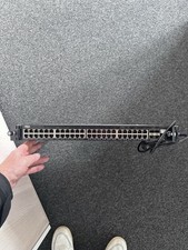 Dell X1052P 48-Port Gigabit Switch (24 x PoE+) 4 x 10GbE SFP+ gebraucht