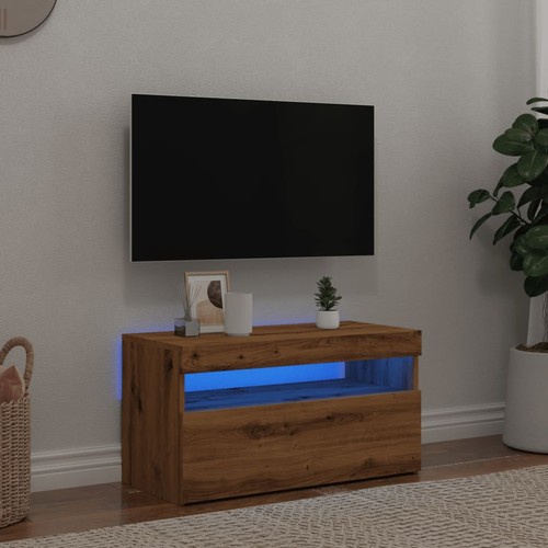 Schrank mit led leuchten - tv,