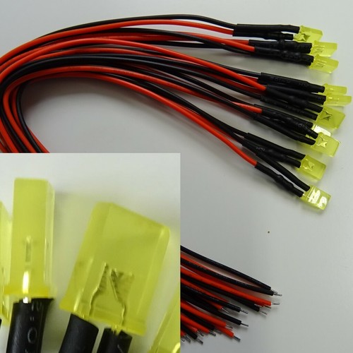 Stück led gelb diffuse - stück,