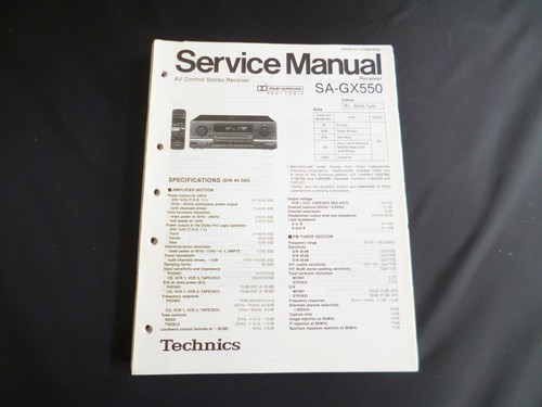 Original service manual - original,