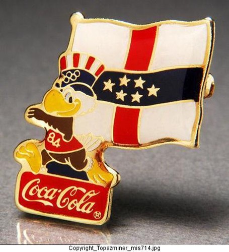 Olympische pin flagge - pin-flagge, los