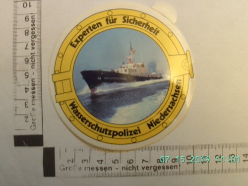 Aufkleber wasserschutzpolizei - ,