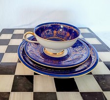 Bavaria Johann Seltmann Vohenstrauß 3-er Gedeck Set– Tasse, Untertasse Vintage