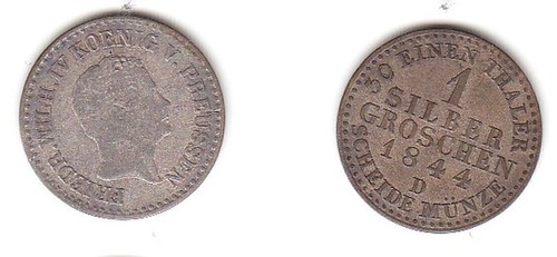 Silbergroschen preussen 1844 - silbergroschen,