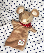 TCM Tchibo Baby-Handpuppe, Maus Handspielpuppe, Plüschtier 26 cm