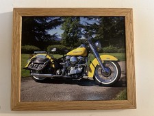 Wandbild Panhead Harley