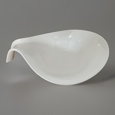 Villeroy & Boch 1748 Premium Porcelan Made in Germany Weiß Schale mit Griff Groß