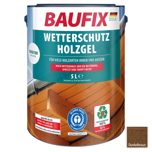 Baufix wetterschutz holzgel - wetterschutz-holzgel, 5