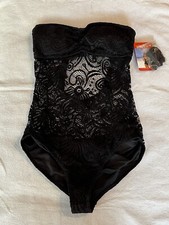 Badeanzug Größe 46 Cup B/C In Schwarz NEU