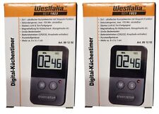 2 x digitaler Küchentimer