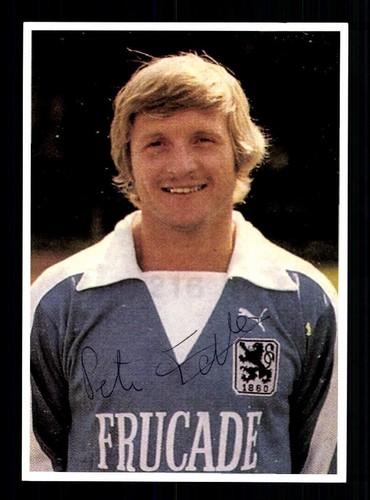 Peter falter autogrammkarte - peter,