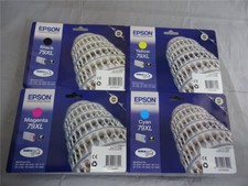 Original Epson 79XL / C13T79014010 + C13T7902 + C13T7903 + C13T7904 / Tinten Set